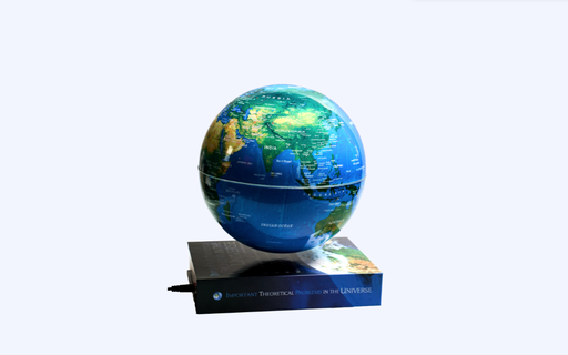 Luminous levitating globe